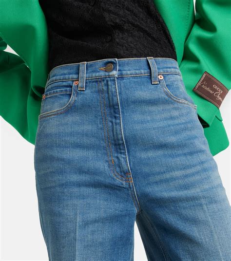 gucci flared jeans|gucci jeans for women.